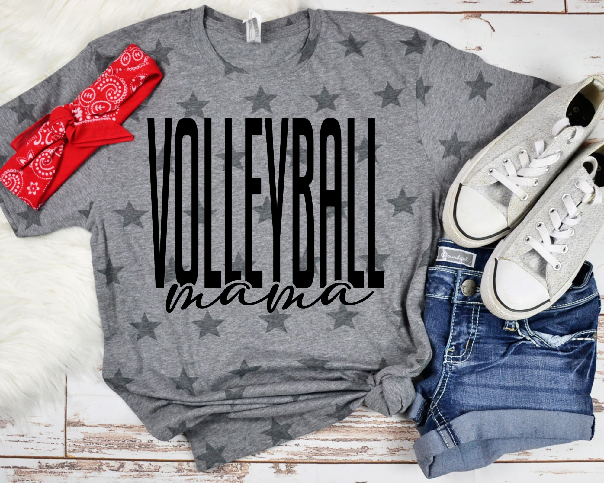 TALL VOLLEYBALL - STAR TEE