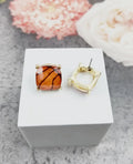 Basketball Stud Earrings