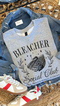 BLEACHER SOCIAL CLUB - GRAY CREWNECK