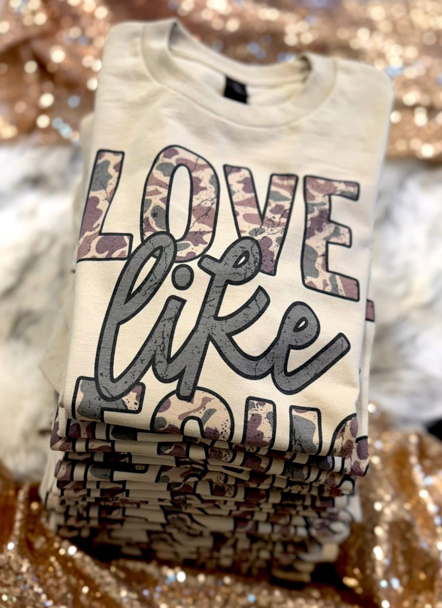 Love Like Jesus - Ivory Tee