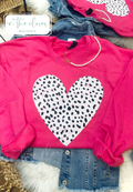 DALMATION HEART - HELICONIA CREWNECK