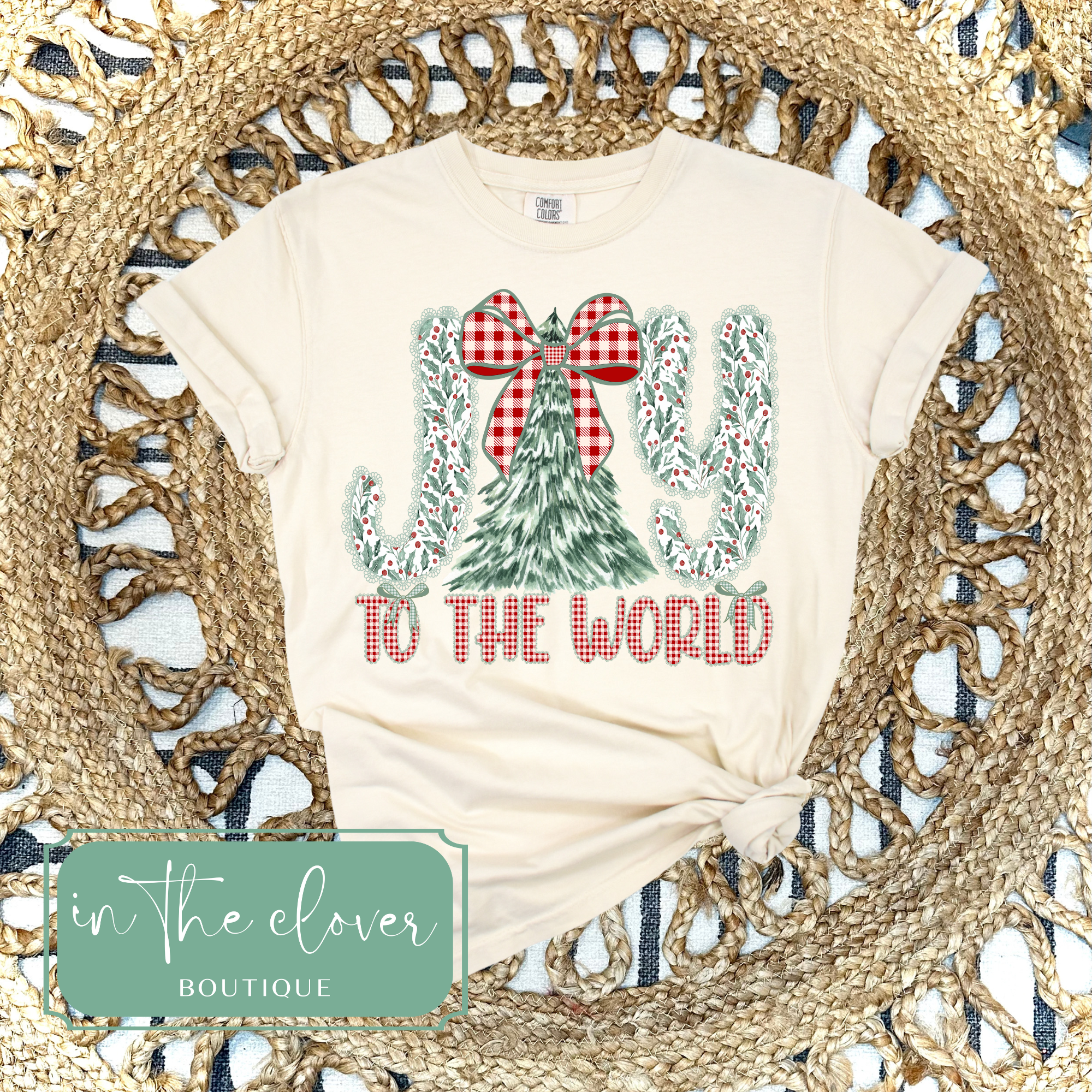 Joy to the World - Ivory Tee