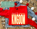 Oversized Defend the Kingdom - Red Crewneck
