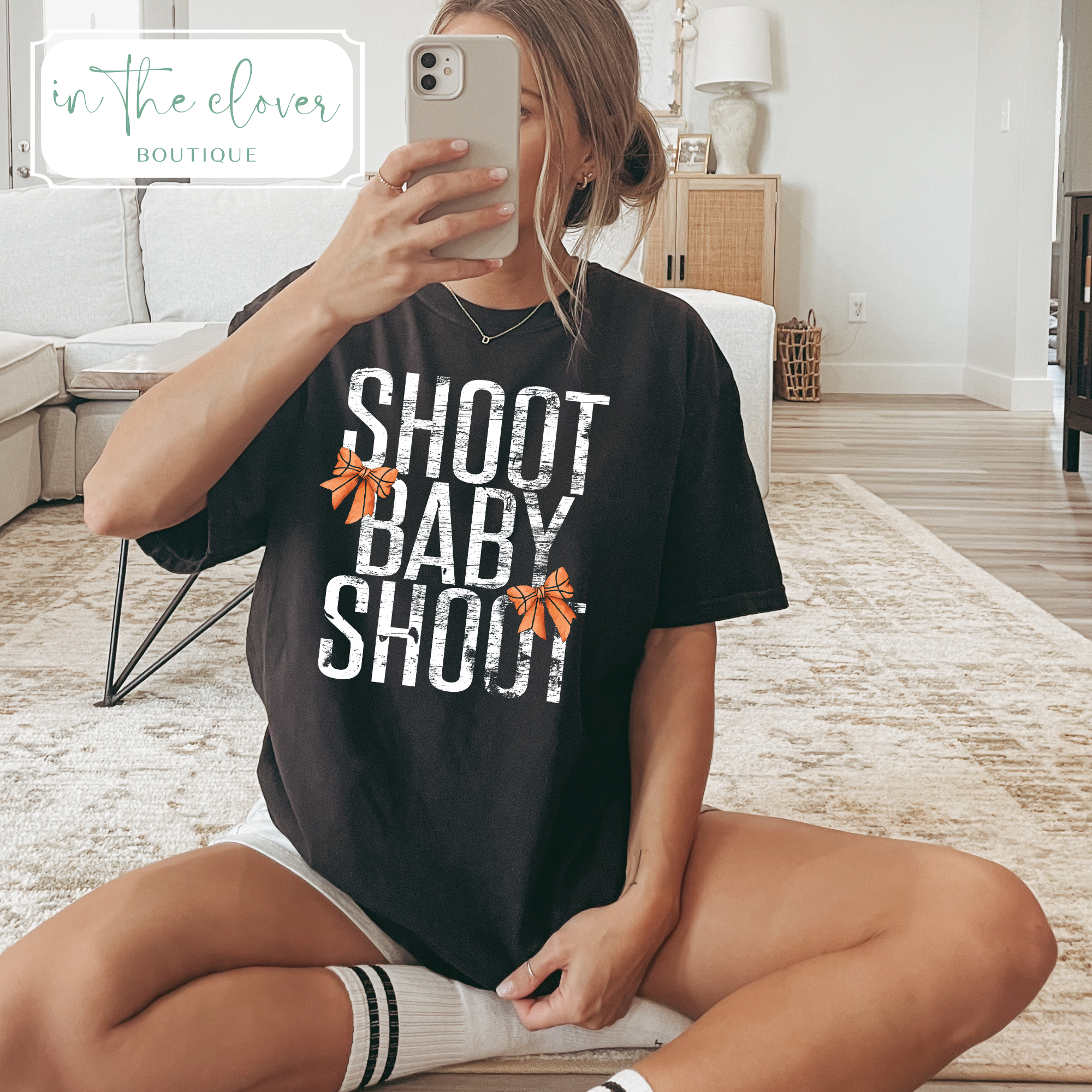 Shoot Baby Shoot - Black Tee