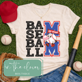 Sketch Baseball Mom - Custom Banner