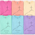 Minimalist He is Risen - Tee