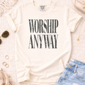 Worship Anyway - Ivory Tee