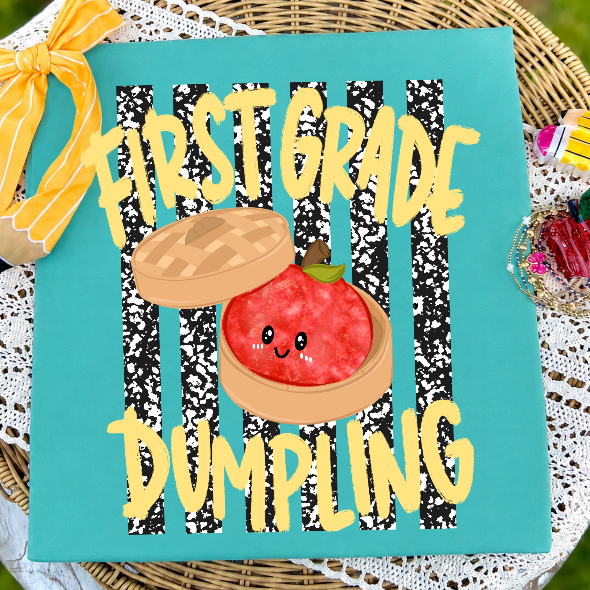 Dumpling Grade Level - Seafoam Tee