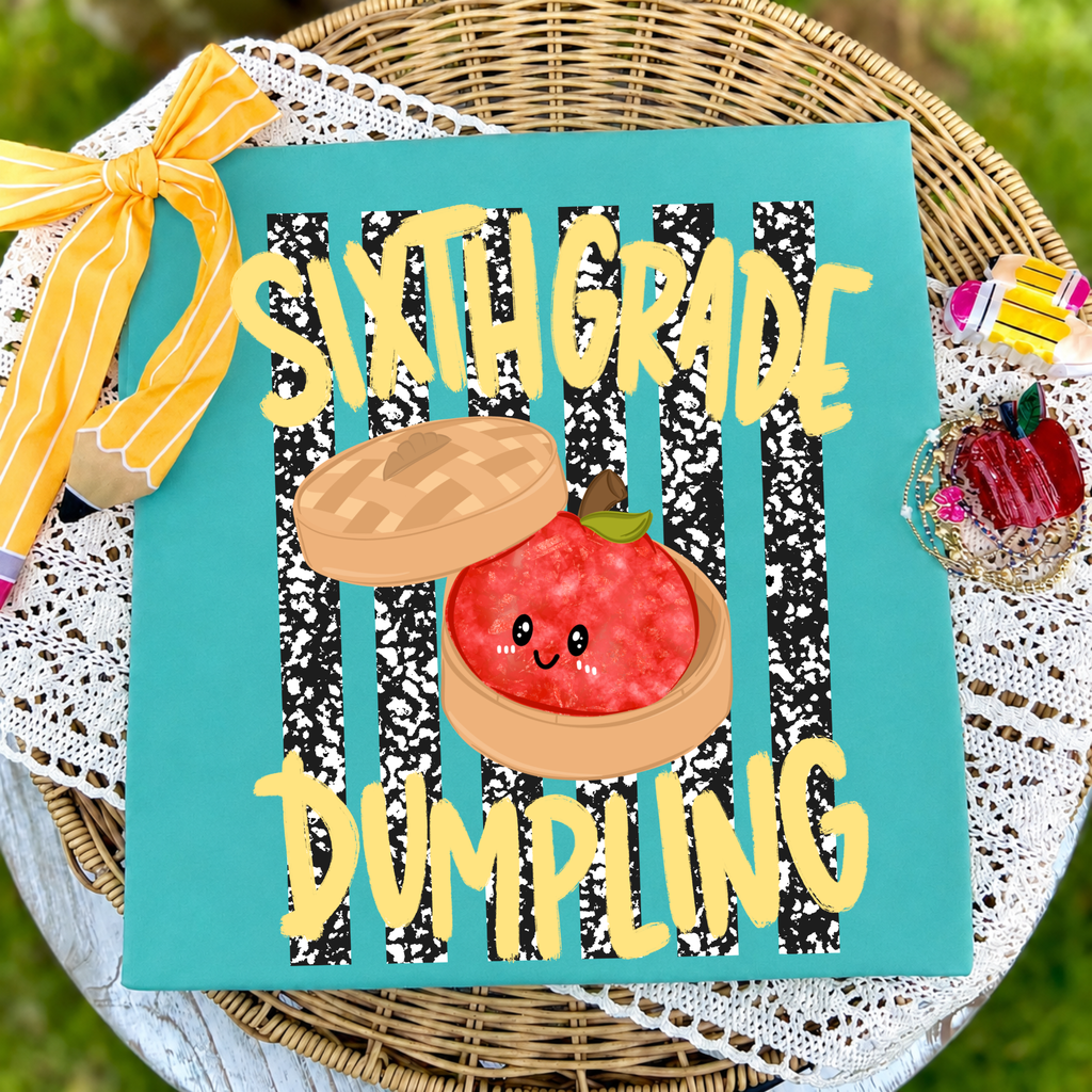 Dumpling Grade Level - Seafoam Tee