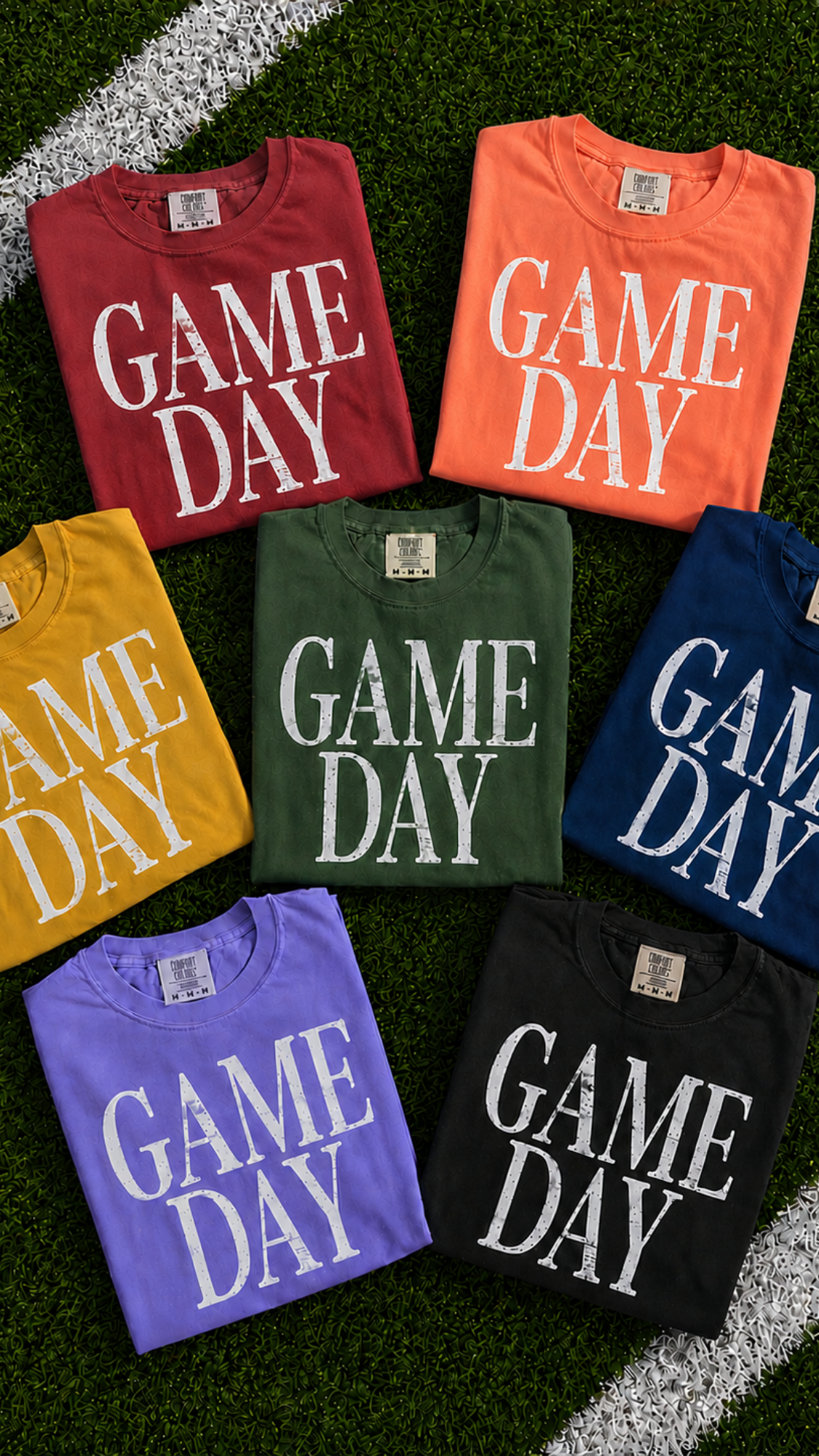 Distressed Game Day Tee