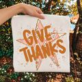 Give Thanks Star  - Ivory Tee