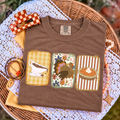 Thanksgiving Frames - Brown Tee