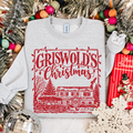 Griswold's Christmas Silhouette - Ash Crewneck