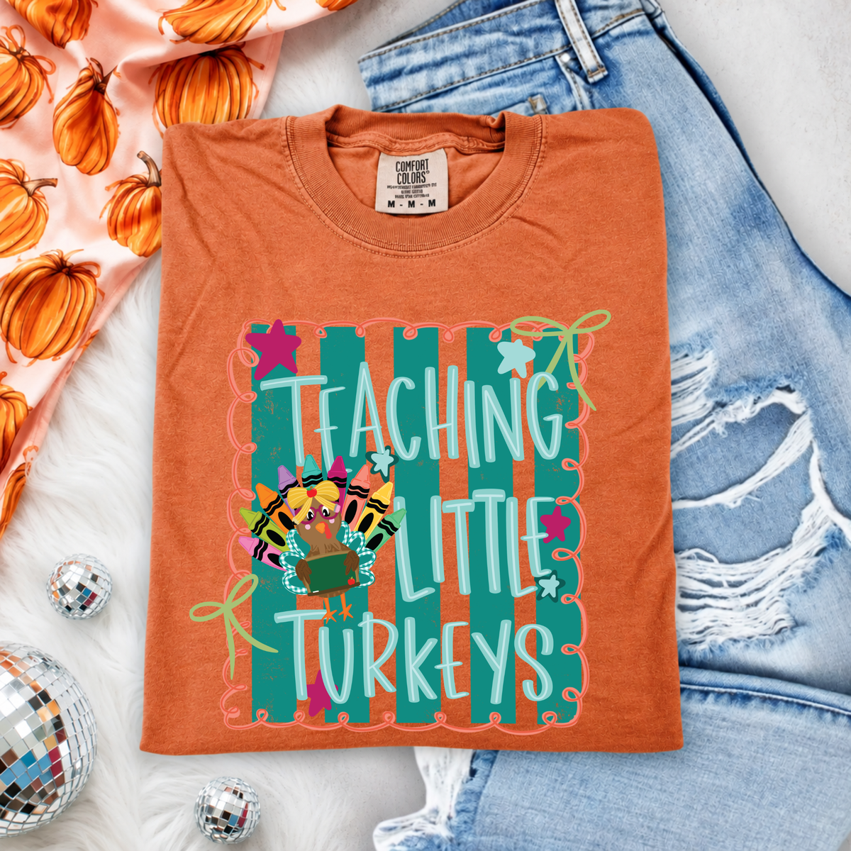 Teacher Holiday Bundle - Comfort Colors Tee - FINAL SALE