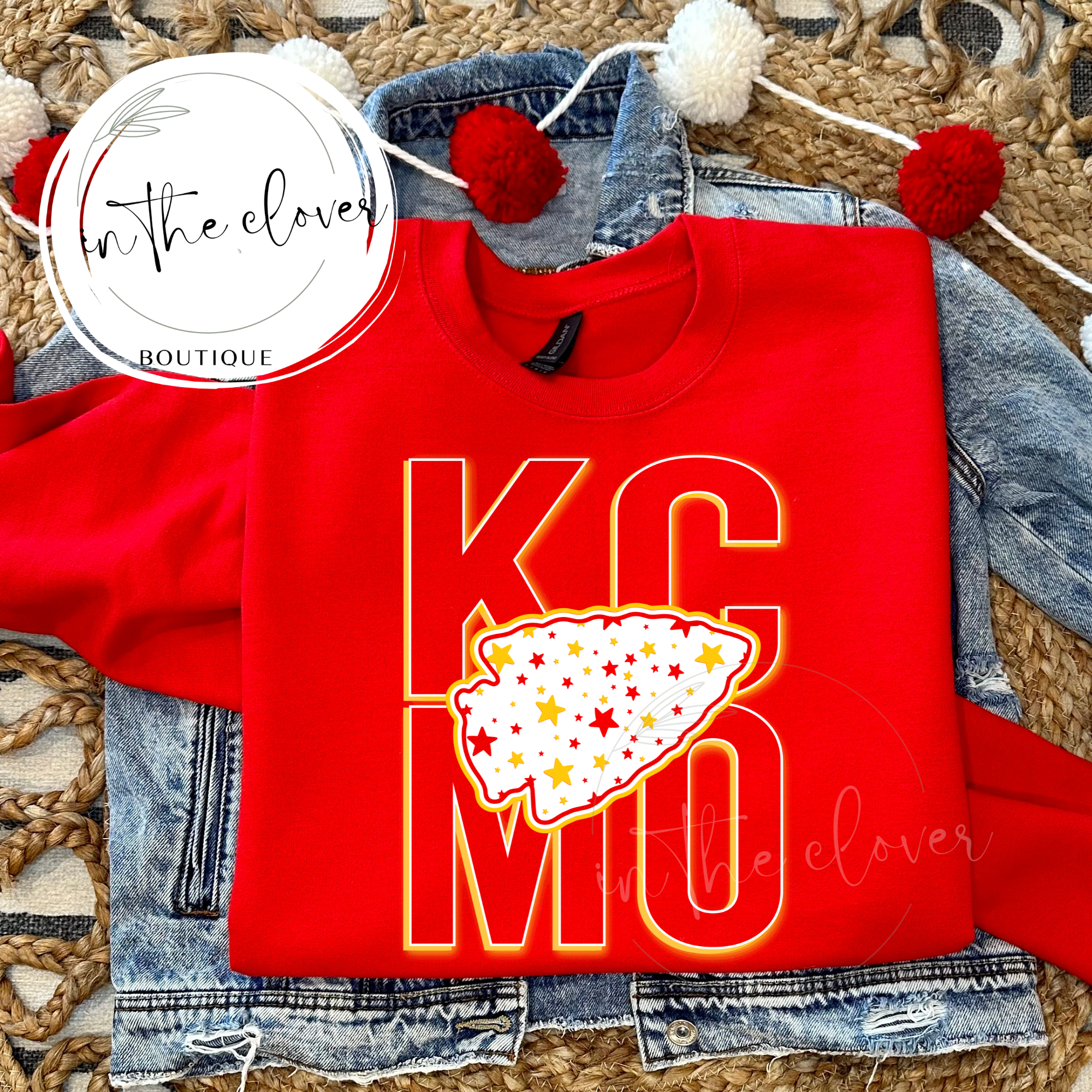 KC MO - RED CREWNECK
