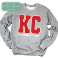 KC Occupational Therapy - Graphite Heather Crewneck