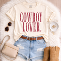Cowboy Lover - Ivory Tee