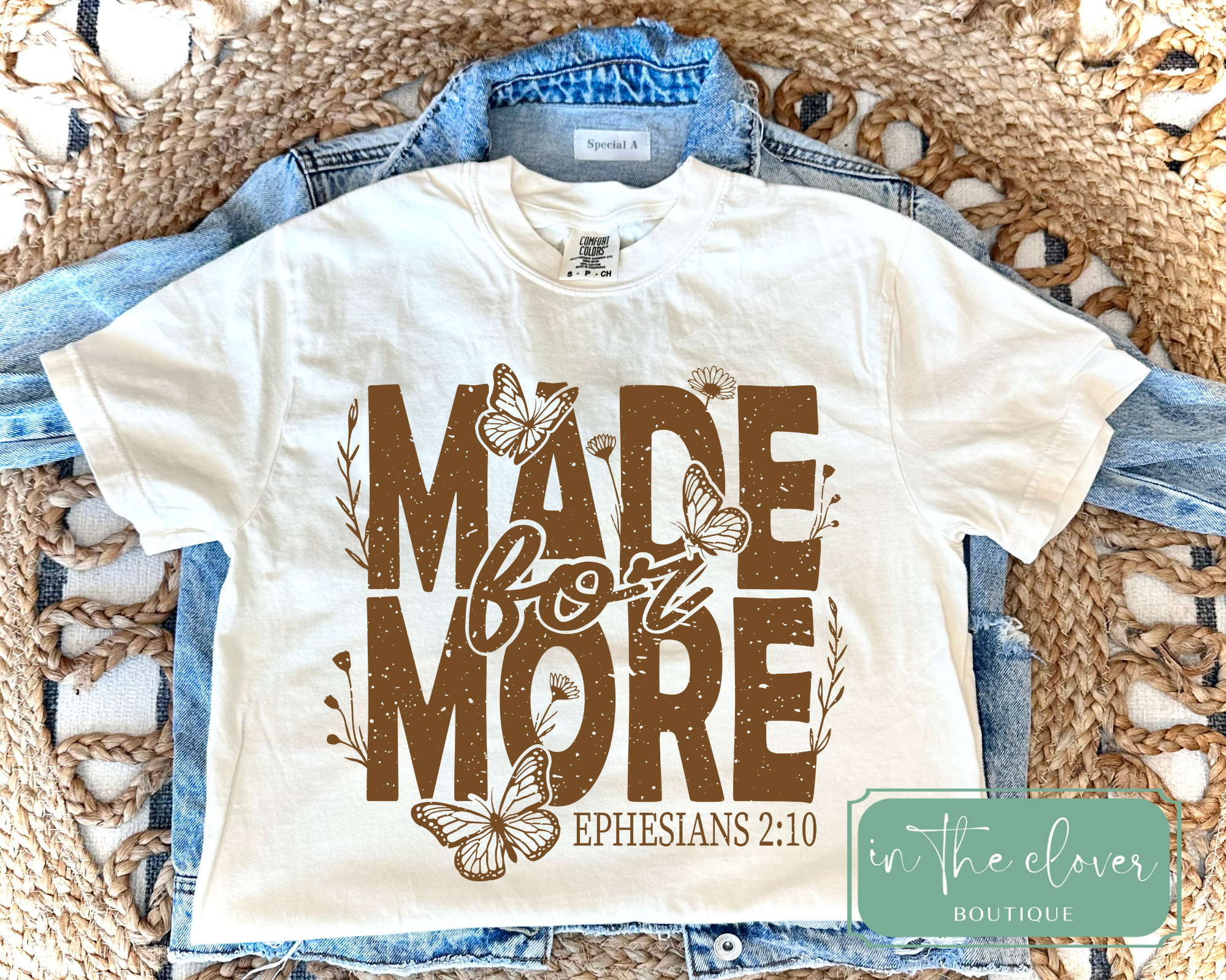 Made for More - Ivory Tee