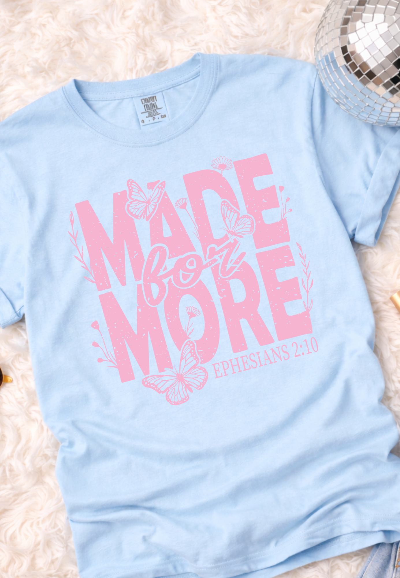 Made for More - Light Blue Tee