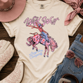 Wild West Long Live Cowgirls - Ivory Tee