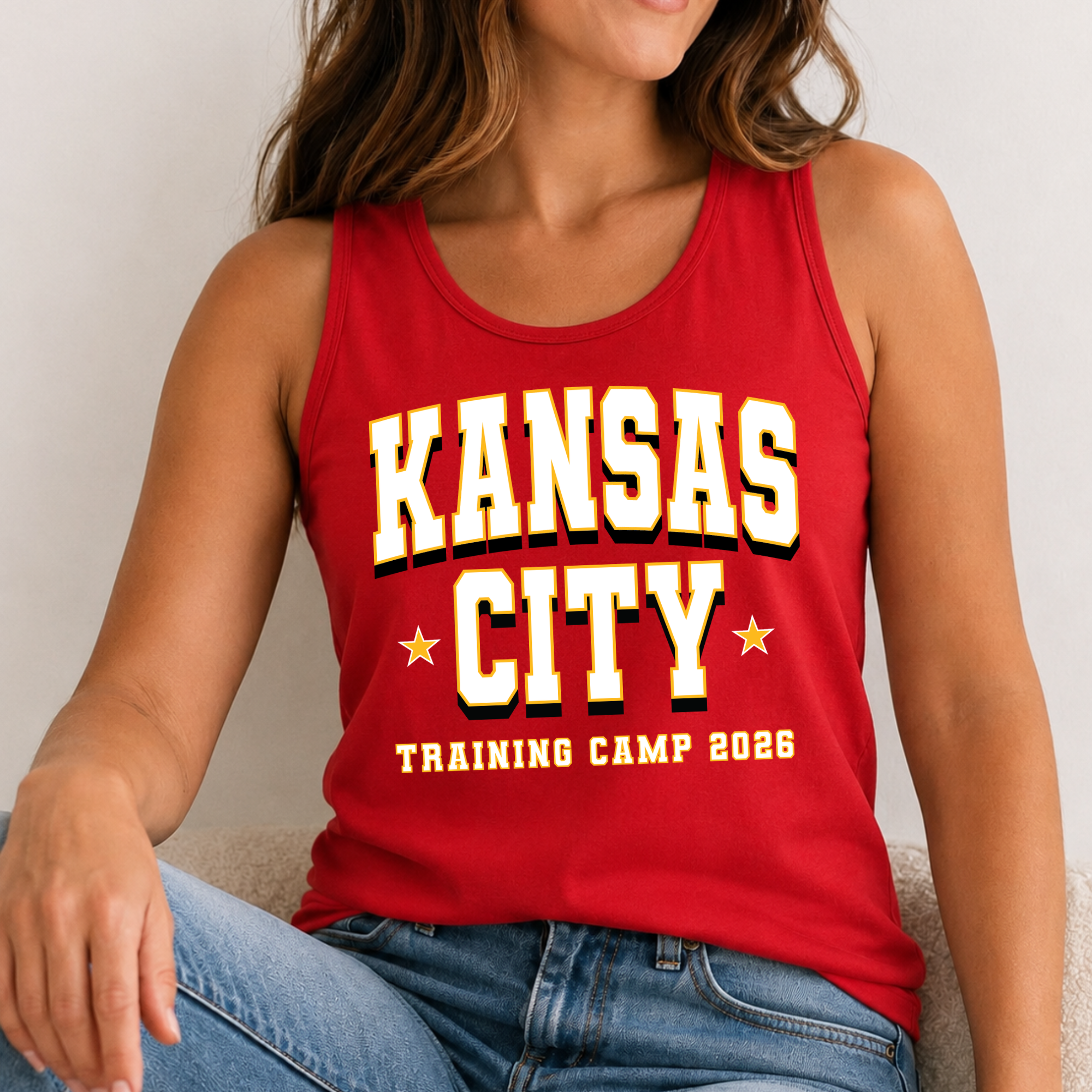 Kansas City Training Camp - Red Tank Top