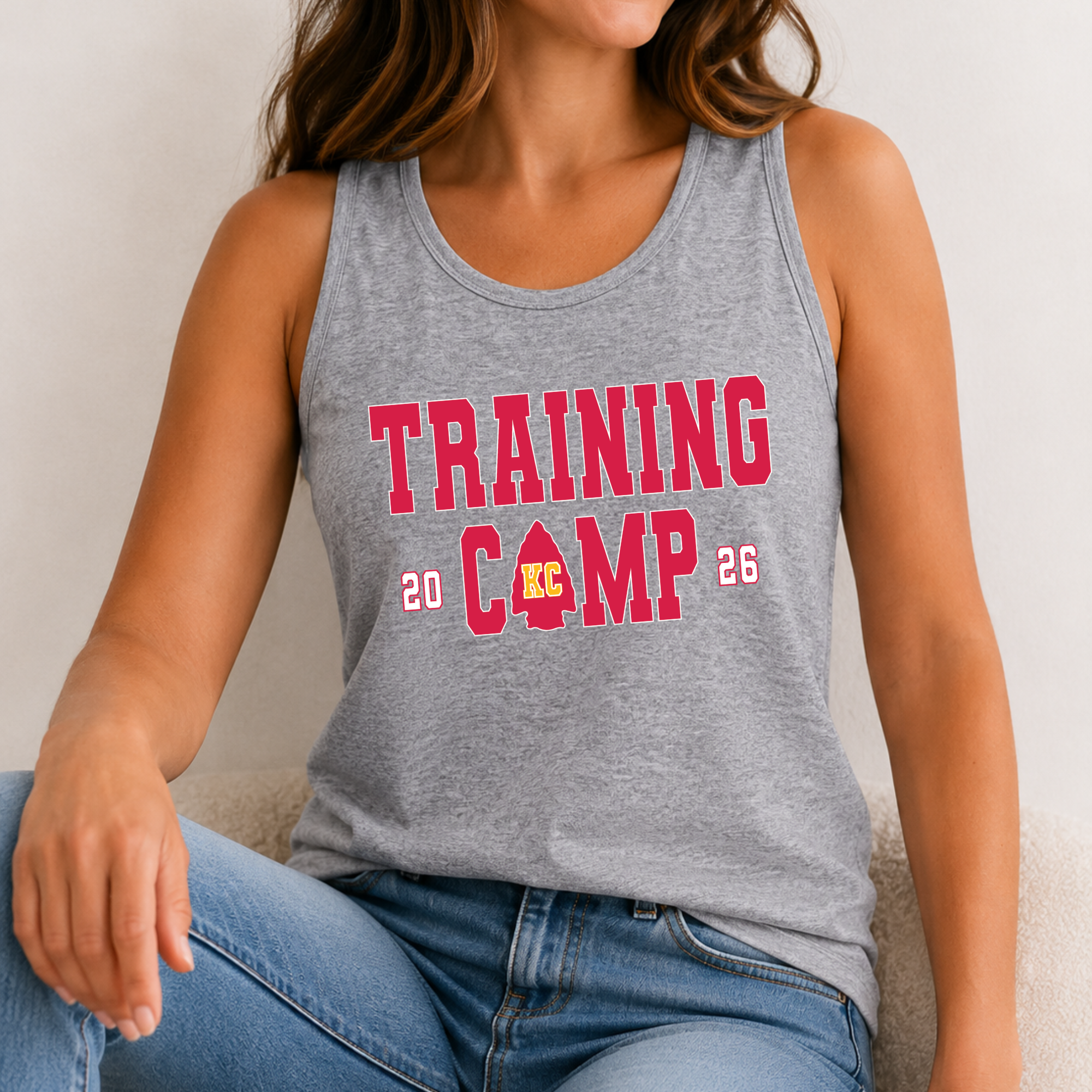 Training Camp 2026 - Grey Tank Top