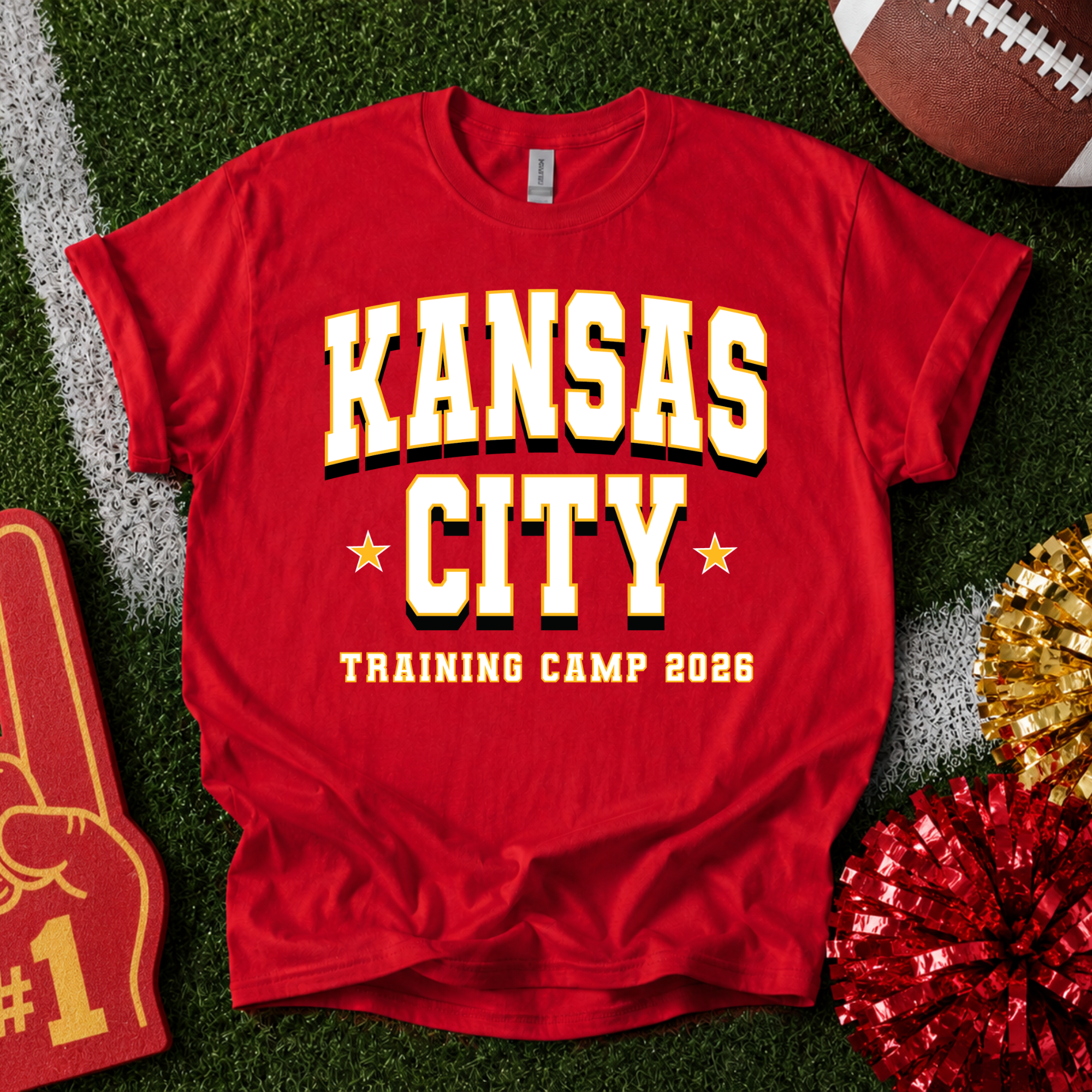 Kansas City Training Camp 2026 - Red Tee