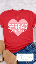 Spread Love - Red Tee