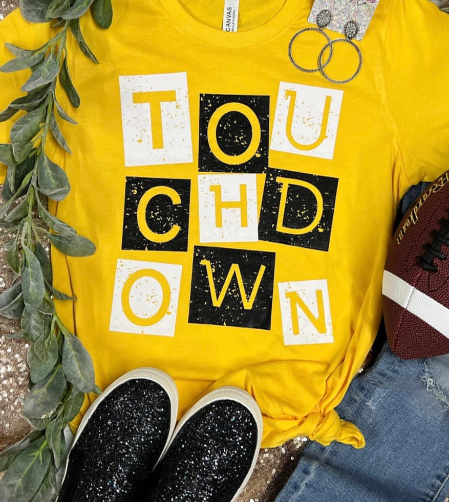 Touchdown Yellow TEE