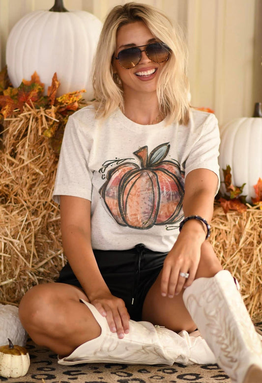 Pastel Pumpkin Tee