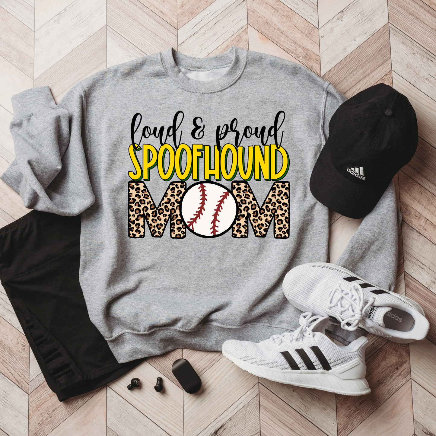 Loud & Proud Spoofhound Baseball Mom