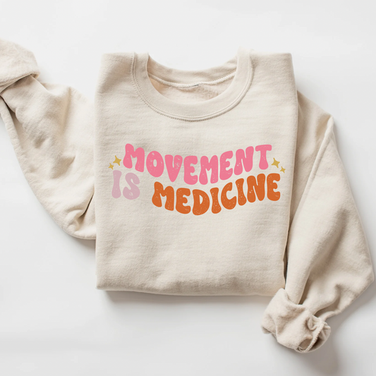 Movement is Medicine Crewneck